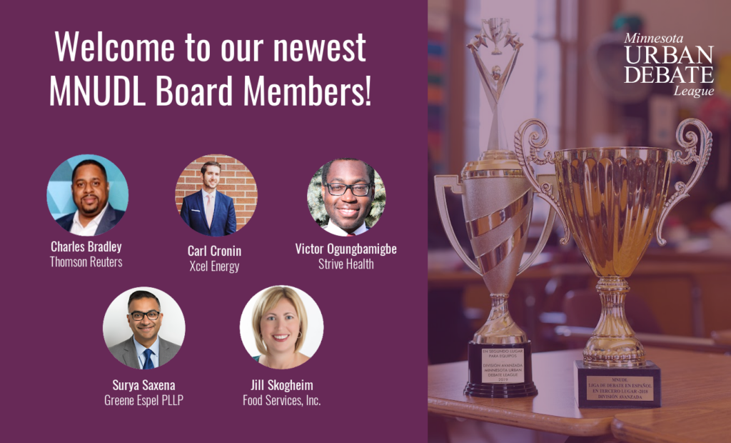 Updated - New Board members