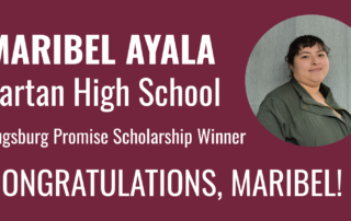 Congratulations, Maribel! Maribel Ayala | Tartan High School