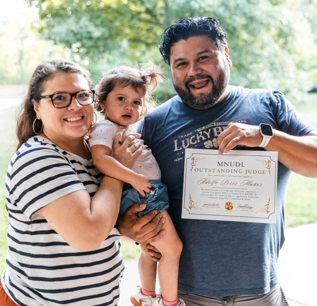 Adolfo with family