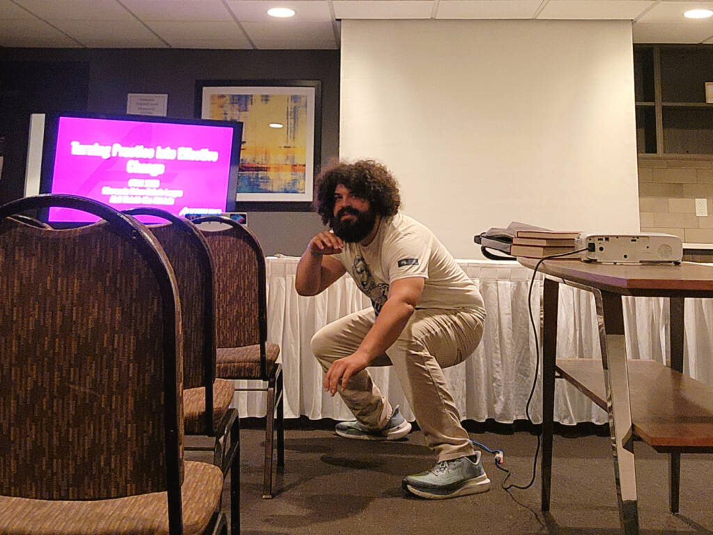 Melekh posing CTAM